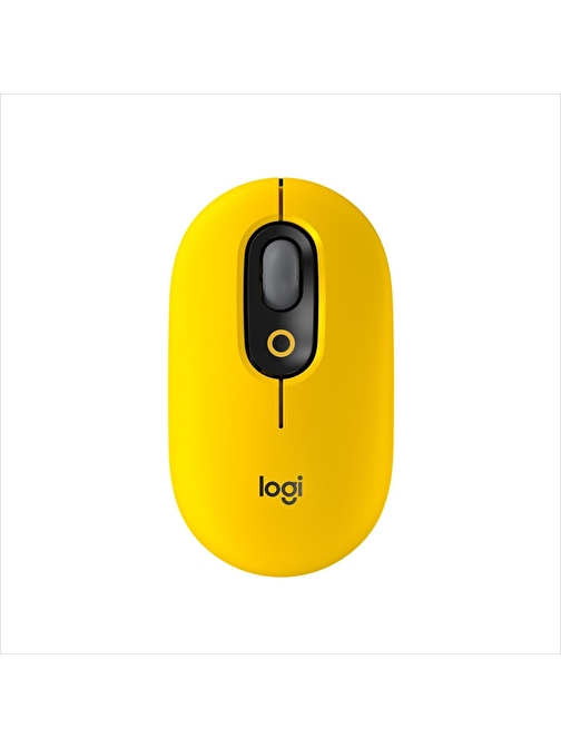 Logitech Pop Sessiz Kablosuz 3D Siyah Optik Mouse