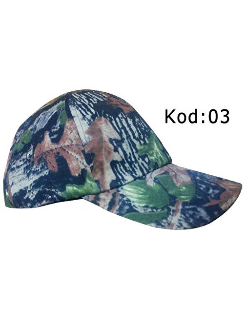 HS-11141 Desenli Şapka Kod:03