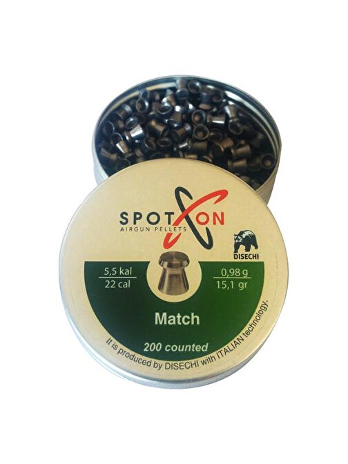 Spoton Match Havalı Saçma 5.5 Mm (200'Lü)