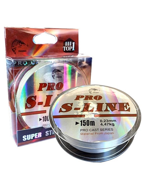 Pro S-Line Makara Olta Misinası Şeffaf 0.16 mm 150 mt