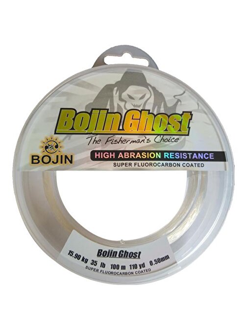 Bojin Ghost Fluorocarbon Olta Misinasısı 100 mt 0.50 mm