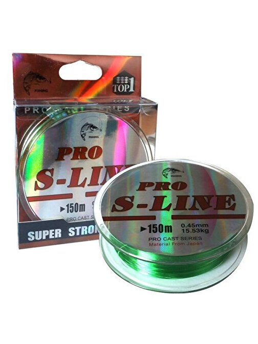 Pro S-Line Makara Olta Misinası Yeşil 0.28 mm 150 mt