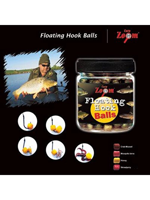 Alansanslı Cz 3356 Floating Hook Balls Extra, Balık Öğünü