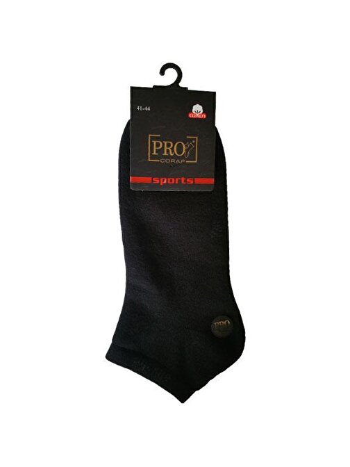 14003 Atletıch Havlu Erkek Patik Çorabı Siyah 41-44