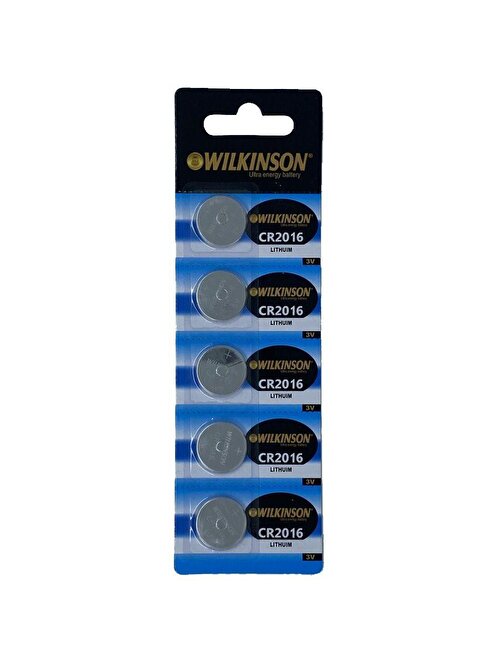 Wılkınson 2016 3V Lityum Düğme Pil 5'li Paket