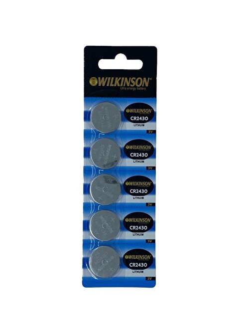 Wılkınson 2430 3V Lityum Düğme Pil 5'li Paket