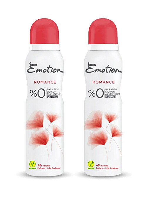 Emotion Romance Kadın Sprey Deodorant 150 Ml X 2 Adet