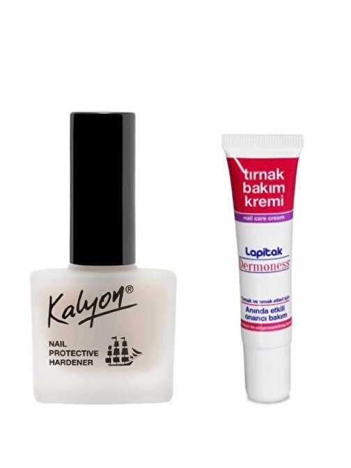 Kalyon Güçlendirici 11 ml + Lapitak Tırnak Bakım Kremi 15 ml Set