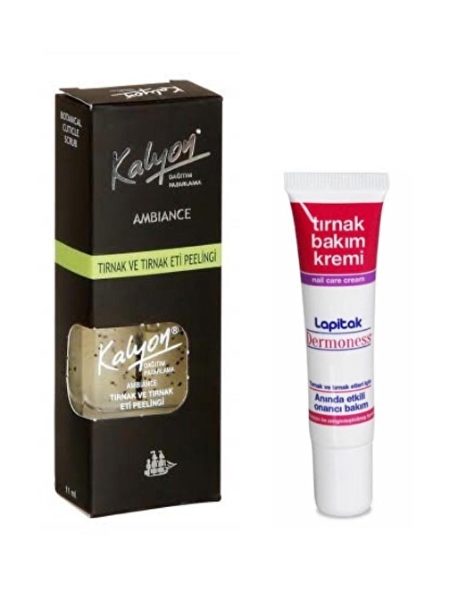 Kalyon Tırnak i 11 ml + Lapitak Bakım Kremi 15 ml Set