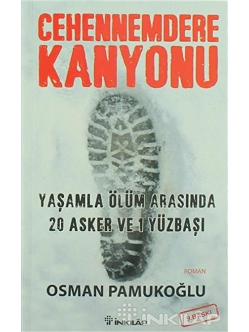 İnkılap Kitabevi Cehennemdere Kanyonu - Osman Pamukoğlu