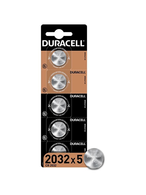 Duracell  Lıtıum 2032 Pil 5 Li