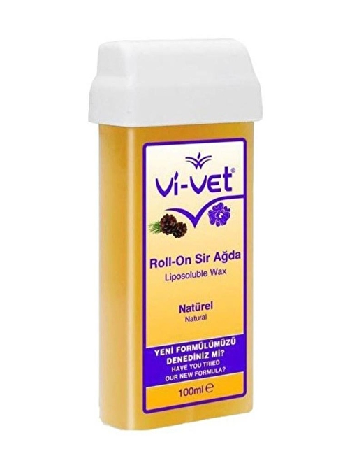 Vi-Vet  Roll-On Sir Ağda Naturel 100 Ml 4 Ad.