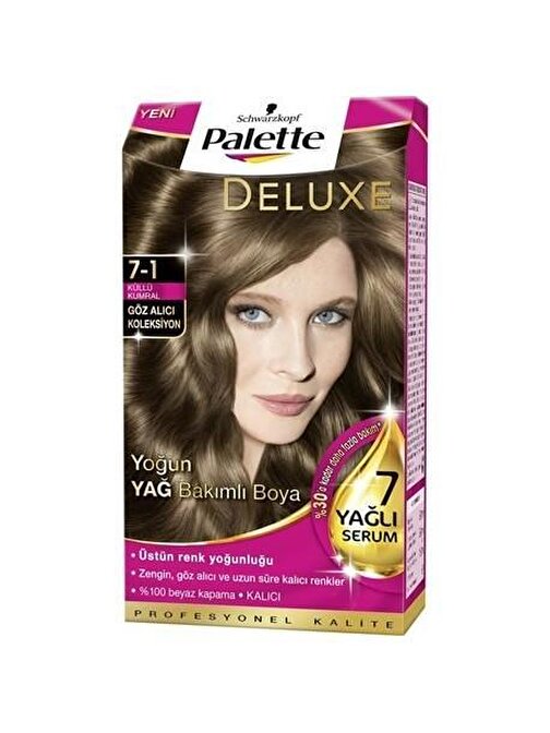 Palette Deluxe 7.1 Kullu Kumral Saç Boyası