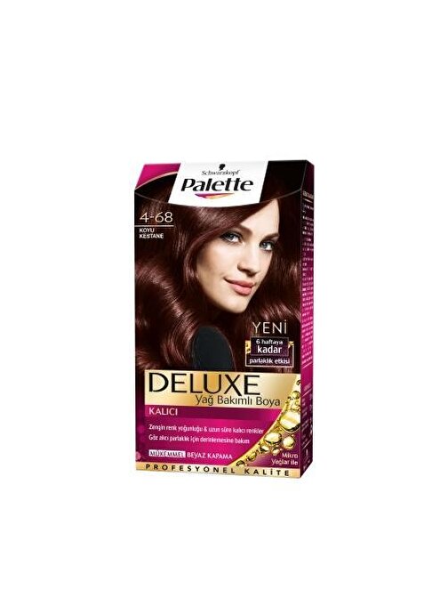 Palette Deluxe 4.68 Koyu Kestane Saç Boyası