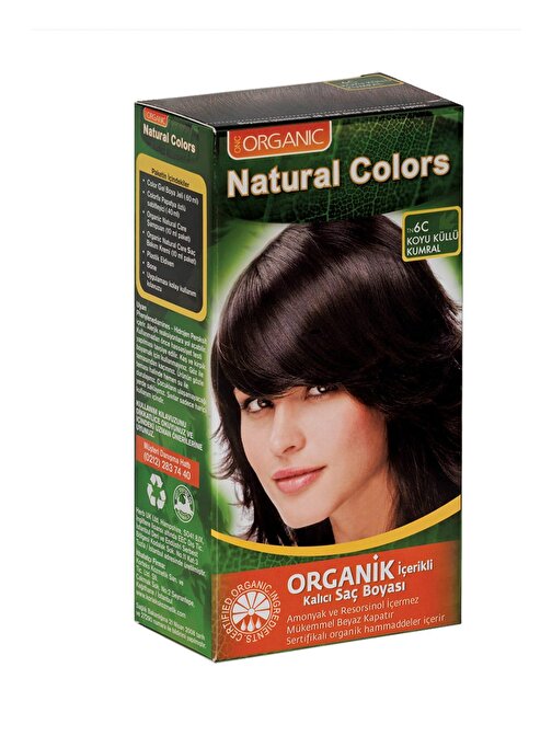 Natural Colors Saç Boyası 6C Koyu Küllü Kumral