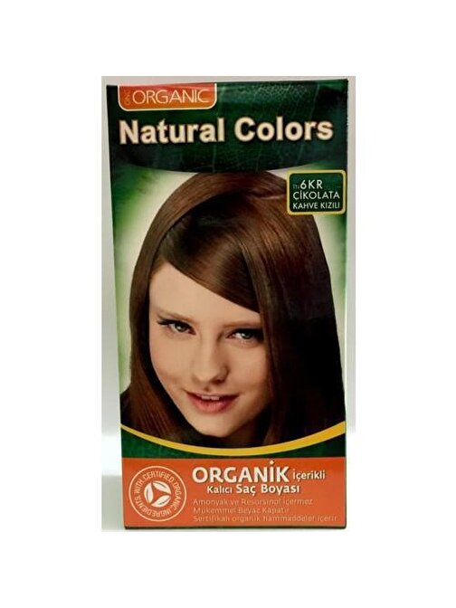 Natural Colors Saç Boyası 6Kr Çikolata Kahve Kızılı