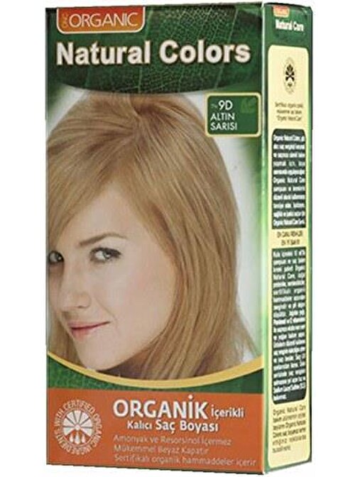 Natural Colors Saç Boyası 9D Altın Sarısı