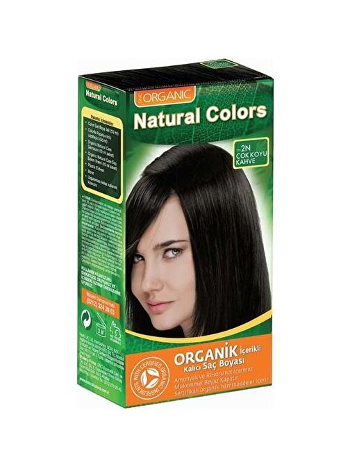 Natural Colors Saç Boyası 2N Çok Koyu Kahve