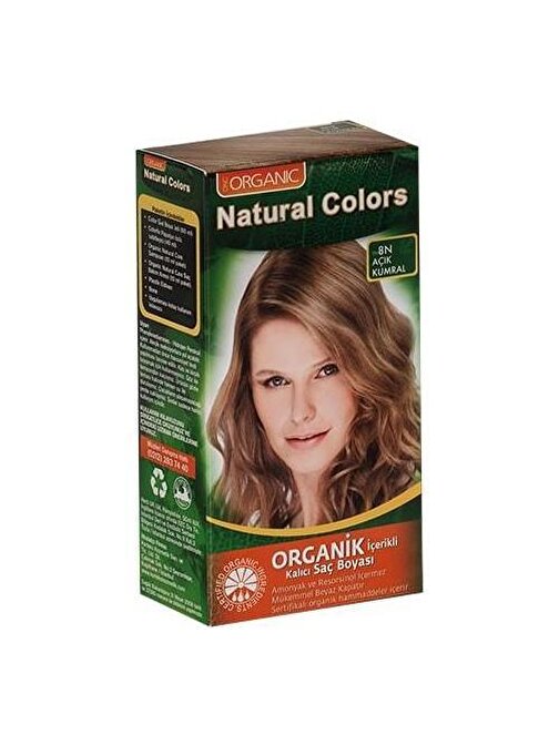 Natural Colors Saç Boyası 8N Açık Kumral