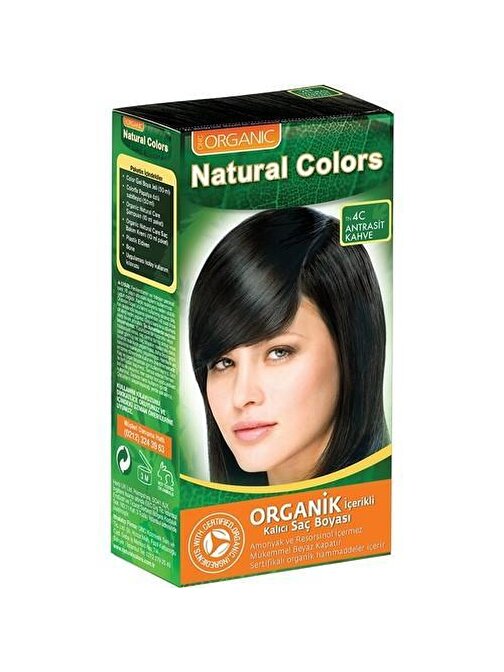 Natural Colors Saç Boyası 4C Antrasit Kahve