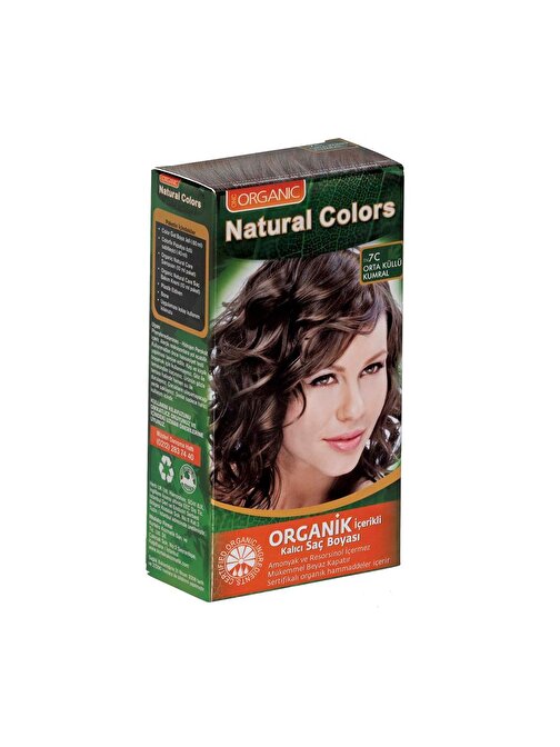 Natural Colors Saç Boyası 7C Orta Küllü Kumral