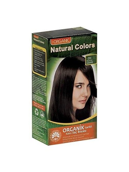 Natural Colors Saç Boyası 3N Koyu Kahve