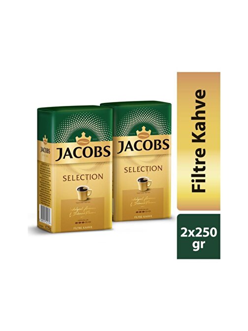 Jacobs Filtre Kahve Selection 250 gr 2'li