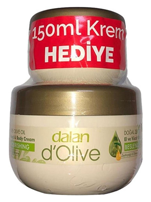 Dalan D'Olive Krem Kavanoz 300Ml+150Ml