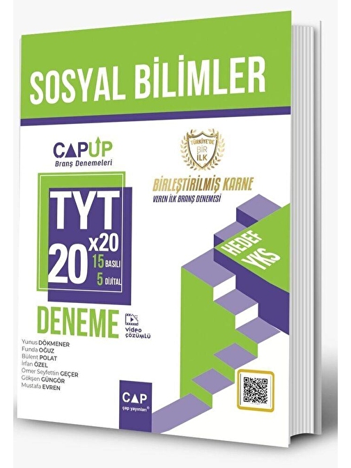 Tyt Sosyal Bilimler 15 X 5 Up Deneme Çap Yayınları