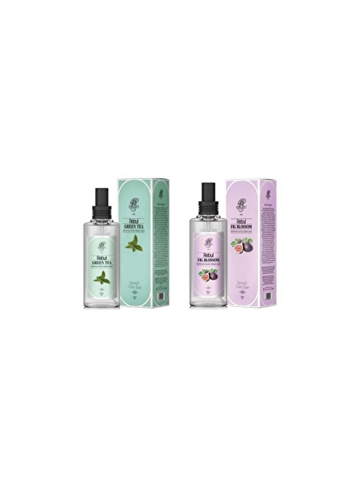 Rebul Fig Blossom+Green Kolonya 100 ml 2'li Set