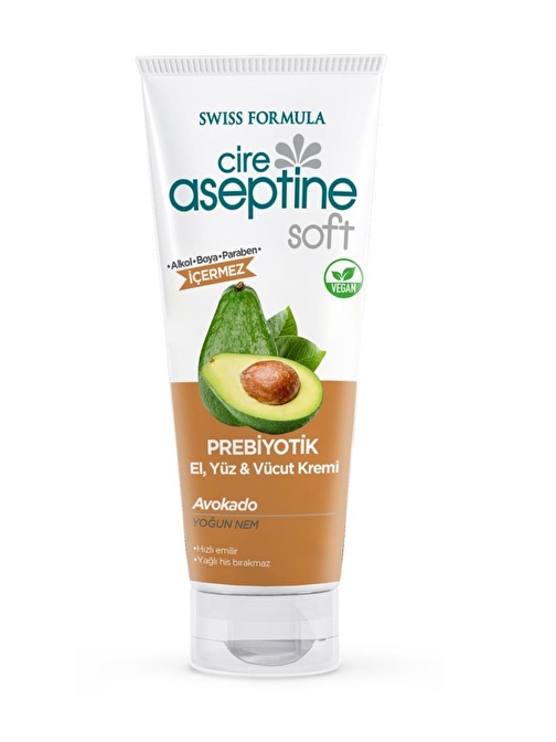 Cire Aseptine Krem 75Ml Prebiyotik Avokado