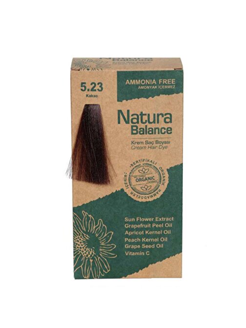 Natura Balance Saç Boyası 5.23 Kakao