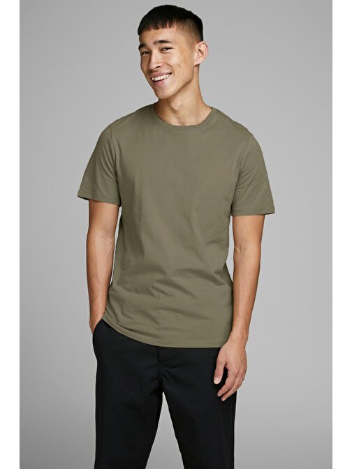 Jack&Jones Slim Fit Taş Erkek T-Shirt 12156101