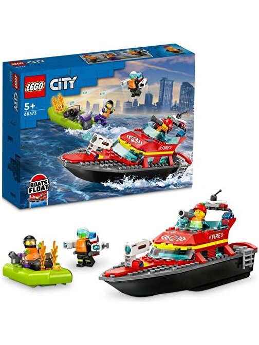 Lego City Itfaiye Kurtarma Teknesi Plastik Set