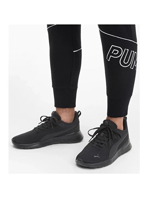 Puma Anzarun Lite Erkek Günlük Sneaker Spor Ayakkabı Siyah 42,5
