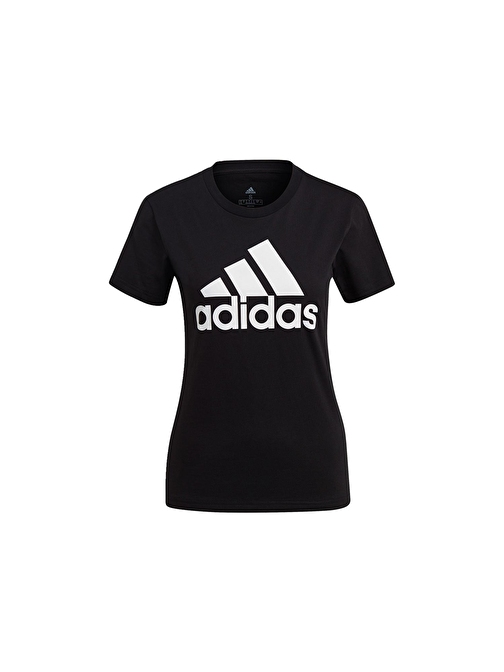 Adidas Gl0722 Adidas W Bl T Kadın T-Shirt Black/Whıte Xs