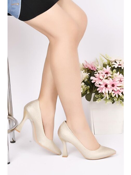 Papuçcity Blnr 02118 8 Cm Topuklu Kadın Stiletto Ayakkabı
