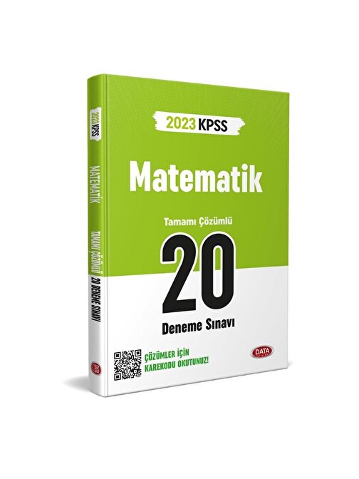 Kpss Matematik 20 Deneme Data Yayınları