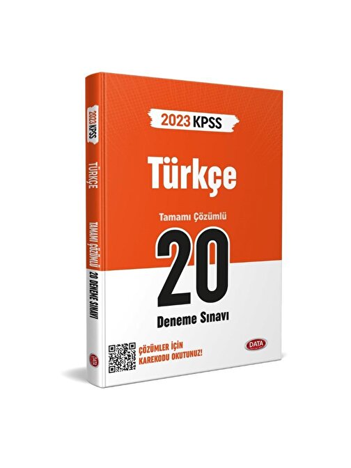 Kpss Türkçe 20 Deneme Data Yayınları