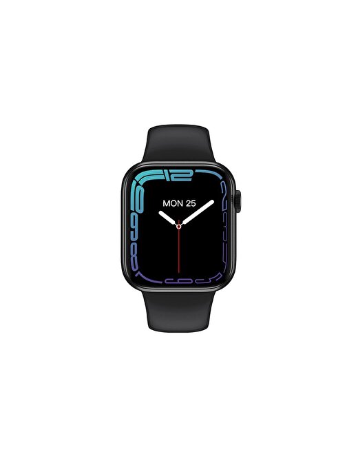 Winex Hw67 Mini 2023 Android - iOS Uyumlu Bluetooth Arama Özellikli Akıllı Saat Siyah
