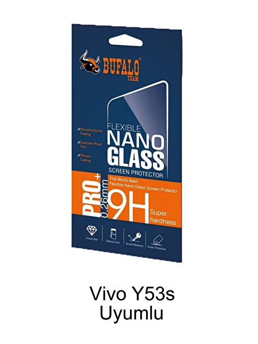 Vivo Y53s Uyumlu FlexiGlass Nano Ekran Koruyucu