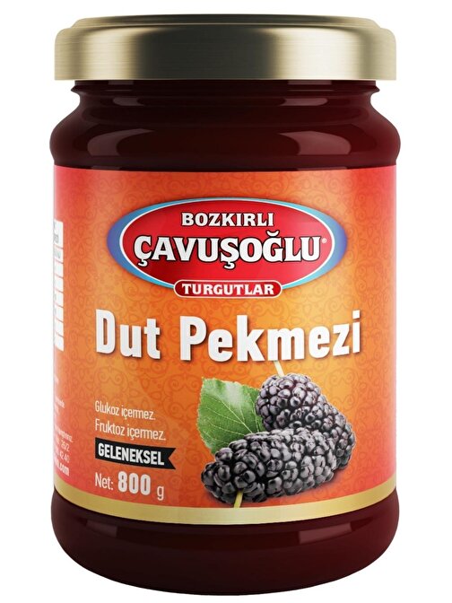 Bozkırlı Çavuşoğlu Dut Pekmezi Kavanoz 800G