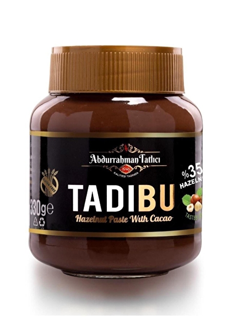 Abdurrahman Tatlıcı Tadıbu Kakaolu Fındık Ezmesi 330G