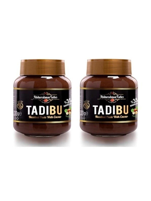 Abdurrahman Tatlıcı Tadıbu Kakaolu Fındık Ezmesi 330G X2