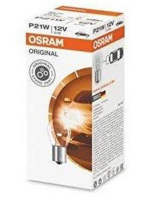 OSRAM P21W 12V 21W 93 TEK DUY 7506 02B