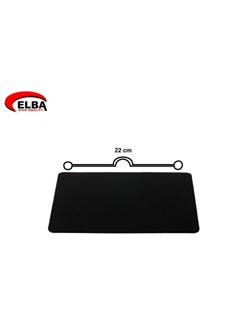 Elba 220 Siyah Mouse Pad (220-180-2)