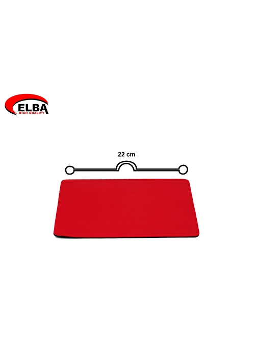 Elba 220 Kırmızı Mouse Pad (220-180-2)