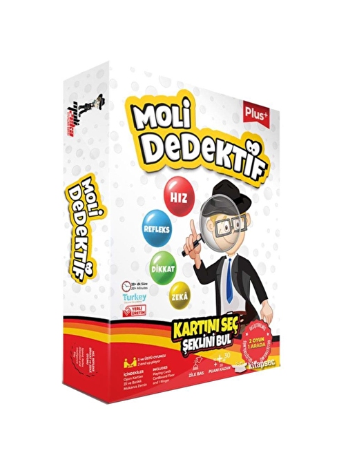 Moli Toys Dedektiflik Oyunu 2 Oyun 1 Arada 2 - 4 Yaş