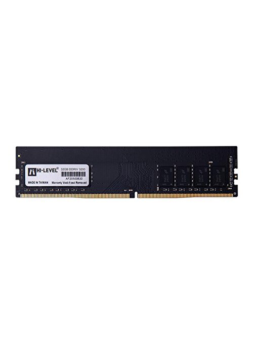 Hi-Level HLV-PC25600D4 32 GB CL22 DDR4 1x16 3200 MHz Ram