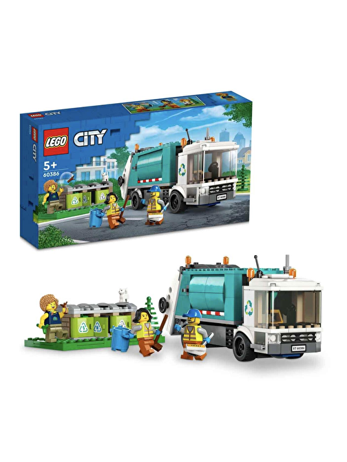 Lego City Geri Dönüşüm Kamyonu 60386